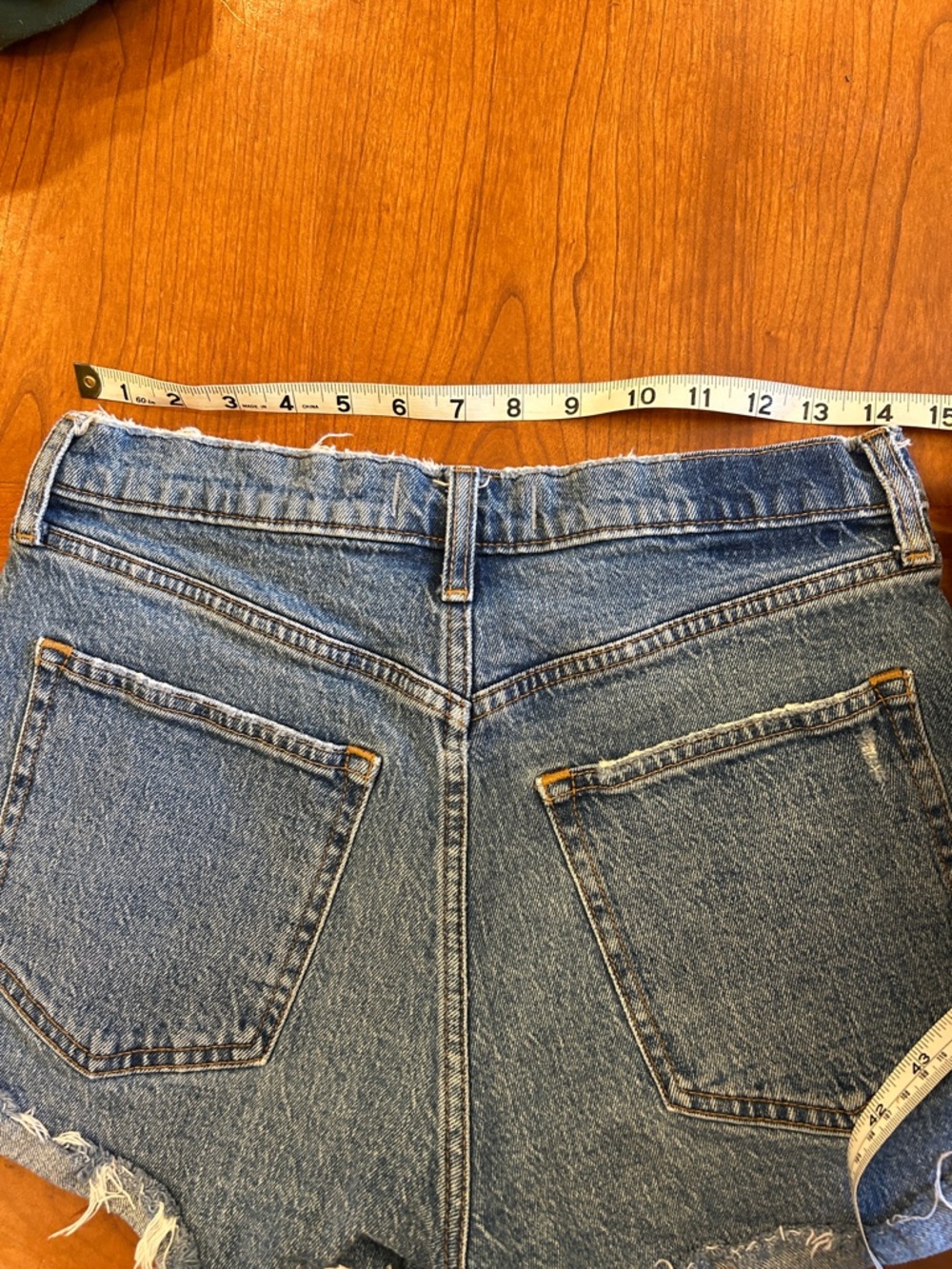 Abercrombie High Rise Mom Short 6 28 - Picture 4 of 7